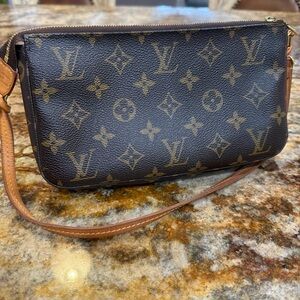 Louis Vuitton Brown Monogram Pouchette